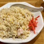 元祖 中華 つけ麺 大王 - かにチャーハン大盛　1,000円