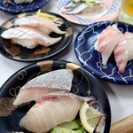 お寿し通り 古川本店 - シマアジ