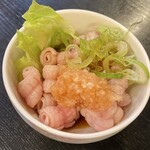 やきとり 志げる - 生子袋ポン酢