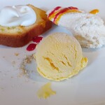 アブラッチョ - デザート盛り合わせ