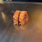 神戸牛ステーキIshida. - 約15分かけて丁寧に焼き上げて下さいます