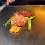 神戸牛ステーキIshida. - とうもろこしも美味しい