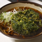 百万石 - 春菊天そば@税込480円