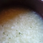 奈良ホテル - 朝食／茶粥膳　緑茶の茶粥