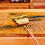 鳥匠 いし井 - アスパラ