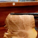 煮干しらーめん 渡辺商店 - ロース肉チャーシュー