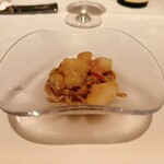 ジュエーメ - 桃の冷製パスタ　タリオリーニ