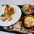 Caragana - 料理写真:スモークサーモンとジェノベーゼの冷製パスタ（1600円）2025年8月