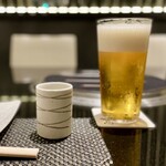 焼肉 喰心 - 生ビール