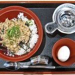 すき家 - 料理写真:旨だしとりそぼろ丼（ご飯大盛）