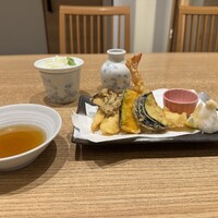 手打ちそば 大石 - 天ぷら