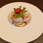 瀬戸内味覚処 芸州 本店 - 黒毛和牛サーロイン冷しゃぶサラダ