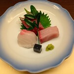 瀬戸内味覚処 芸州 本店 - 刺身三種盛り