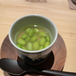 枯淡 - 枝豆茶碗蒸し