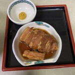 夢味庵 - 角煮の単品