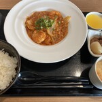 CHINESE DINING 瑞 - 乾焼蝦仁週替わりランチ定食