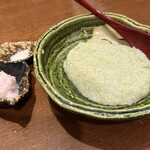 芳とも庵 - ■粗挽きそばがき¥970