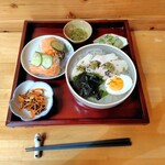 農家カフェ ippongi - チキンフォー定食