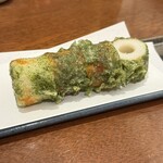 芳とも庵 - ■極太鯛ちくわの磯辺揚げ¥580