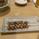 清瀧 - ホクホクの銀杏串焼き。