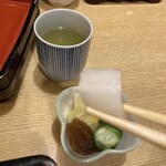 清瀧 - 自家製のお漬物。最高です♪