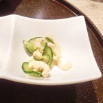 東麻布 逢坂  - 『'14/09/29撮影』鯛茶づけ 1200円 のお惣菜