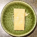 東麻布 逢坂  - 『'14/09/29撮影』鯛茶づけ 1200円 の出汁巻き玉子