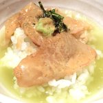 東麻布 逢坂  - 『'14/09/29撮影』鯛茶づけ 1200円 の鯛茶づけ