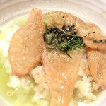 『'14/09/29撮影』鯛茶づけ 1200円 の鯛茶づけ