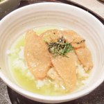 東麻布 逢坂  - 『'14/09/29撮影』鯛茶づけ 1200円 の鯛茶づけ