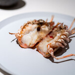 レストラン オオツ - 2025.8 ラングスティーヌの頭焼き