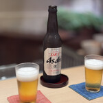 徳ㇵ本也 - ビールで乾杯