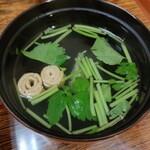 うなぎ 浜名 - 肝吸い