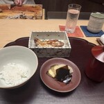 徳ㇵ本也 - ◆お食事
      ①ハタハタの焼き魚定食