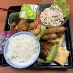 いび - 子供用のご飯。すごいボリュームです