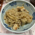 いび - 釜飯注ぎました。