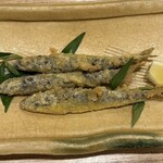 鮨 乃すけ  - 稚鮎の唐揚げ