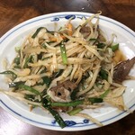 銀龍 - レバニラ炒め