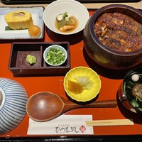 うなぎ和食  しら河 今池ガスビル店 - ひつまぶしセット 3,850円