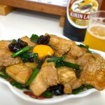 中華料理 ちゃん源 - ショーロー（焼肉）　甘しょっぱいタレとニラに玉子。
今度は「ショーロー丼」でいきたいですね。
