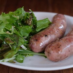 まちのパーラー - サルシッチャセット 1410円 のサルシッチャ