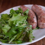 まちのパーラー - サルシッチャセット 1410円 のサルシッチャ