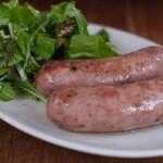 まちのパーラー - サルシッチャセット 1410円 のサルシッチャ