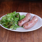 まちのパーラー - サルシッチャセット 1410円 のサルシッチャ