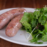 まちのパーラー - サルシッチャセット 1410円 のサルシッチャ