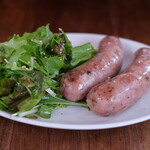 まちのパーラー - サルシッチャセット 1410円 のサルシッチャ