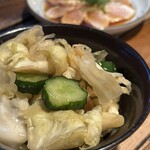 とりきん - キャベツときゅうりの浅漬け