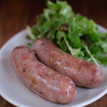 まちのパーラー - サルシッチャセット 1410円 のサルシッチャ