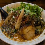 鬼の目にも涙 - シビカラパクチーらー麺