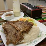 Bar Restaurante Sabor Boliviano - 料理写真:ビステカのセット